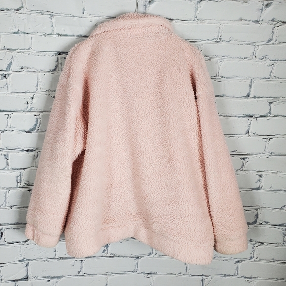 I Am Gia Pixie Pink Teddy Coat - Picture 3 of 10